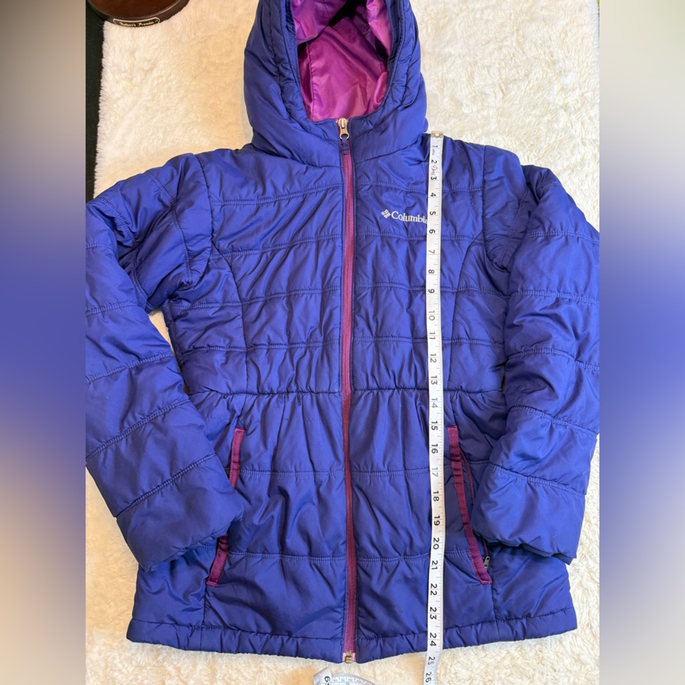 Columbia size large 14~16 purple coat - Picture 6 of 7